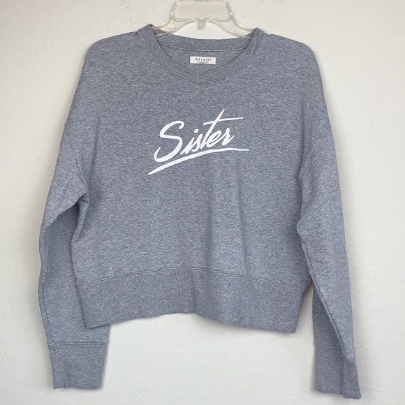 Mile (s) By Madewell Cropped Pullover Sweatshirt - Picture 3 of 10